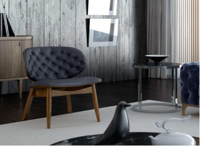Fauteuil Chesterfield Luxe Siège Simple Mobilier de Salle à Manger Salle de Séjour Siège